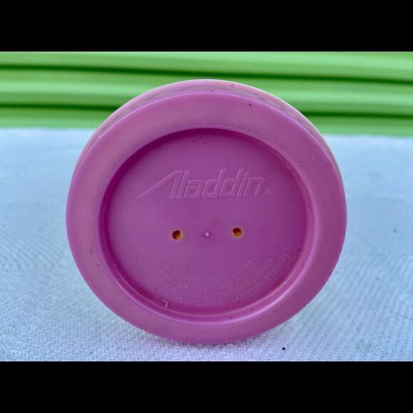 Cherry Merry Muffin 1988 Aladdin Plastic Lunch Box-Thermos W/Sip Top. - Picture 6 of 6